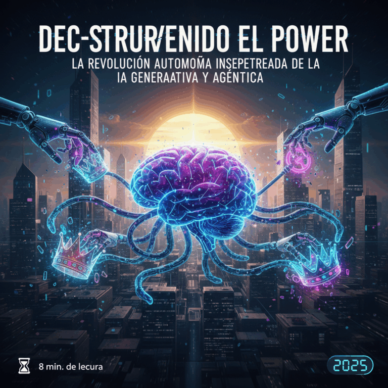 IA Agéntica El Futuro Autónomo Redefiniendo 2025