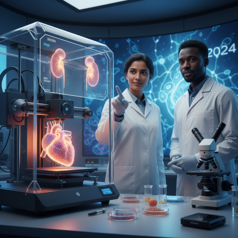 Bioimpresión 3D de Órganos Mitos y Realidades 2024